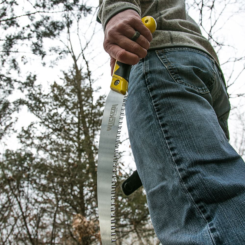 Wicked Tree Gear Beast Large Hand Sizeaw with Sizeheath, 11" Sizeteel Blade
