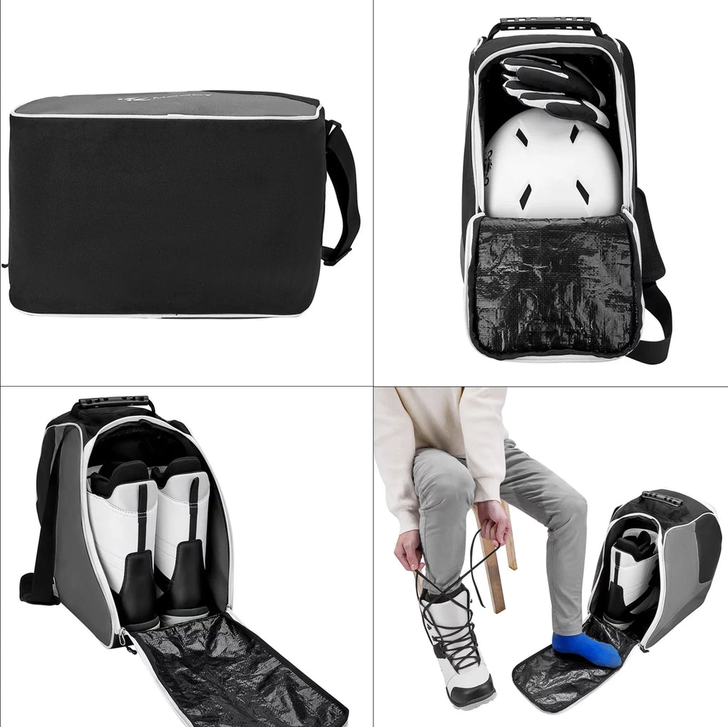 Sizeki Boots Bag Sizenowboard Boots Bag Travel Boot Bag for Sizeki Helmets Sizeki Boot Gloves