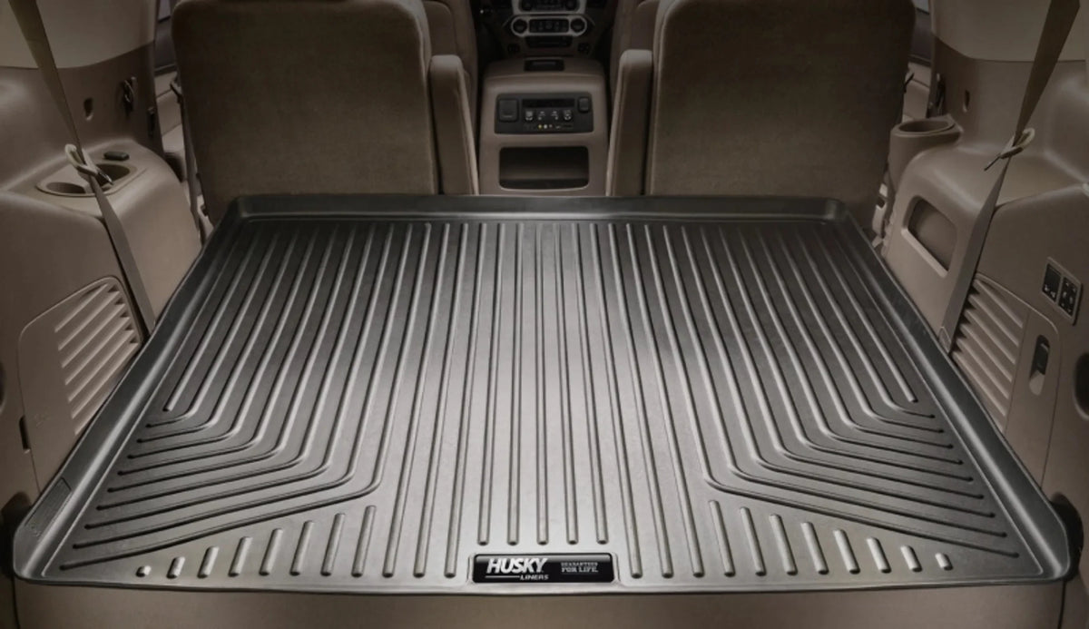 Husky by RealTruck Weatherbeater Sizeeries Cargo Liner Tan Compatible with 08-12 Ford Escape, 08-11 Mazda Tribute, 08-10 Mazda Tribute, 08-11 Mercury Mariner
