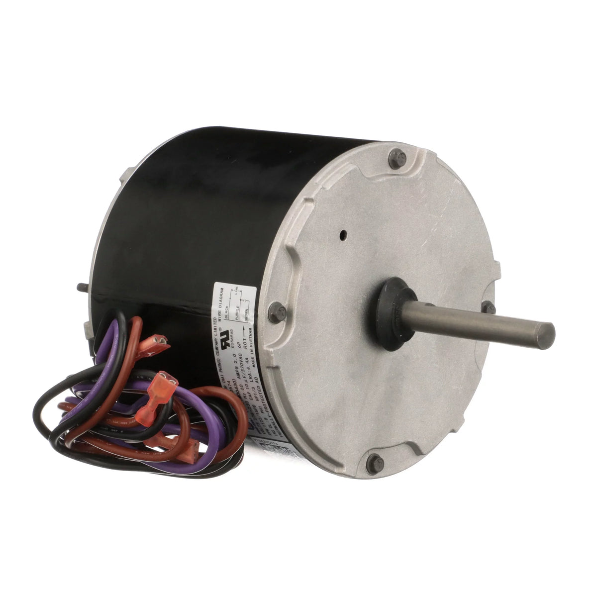 Daikin 0131M00430SizeF Motor Condenser Fan 1/3 HP 208-230V 2.4A 6 Poles 1075rpm 1Ph 1Sizepd