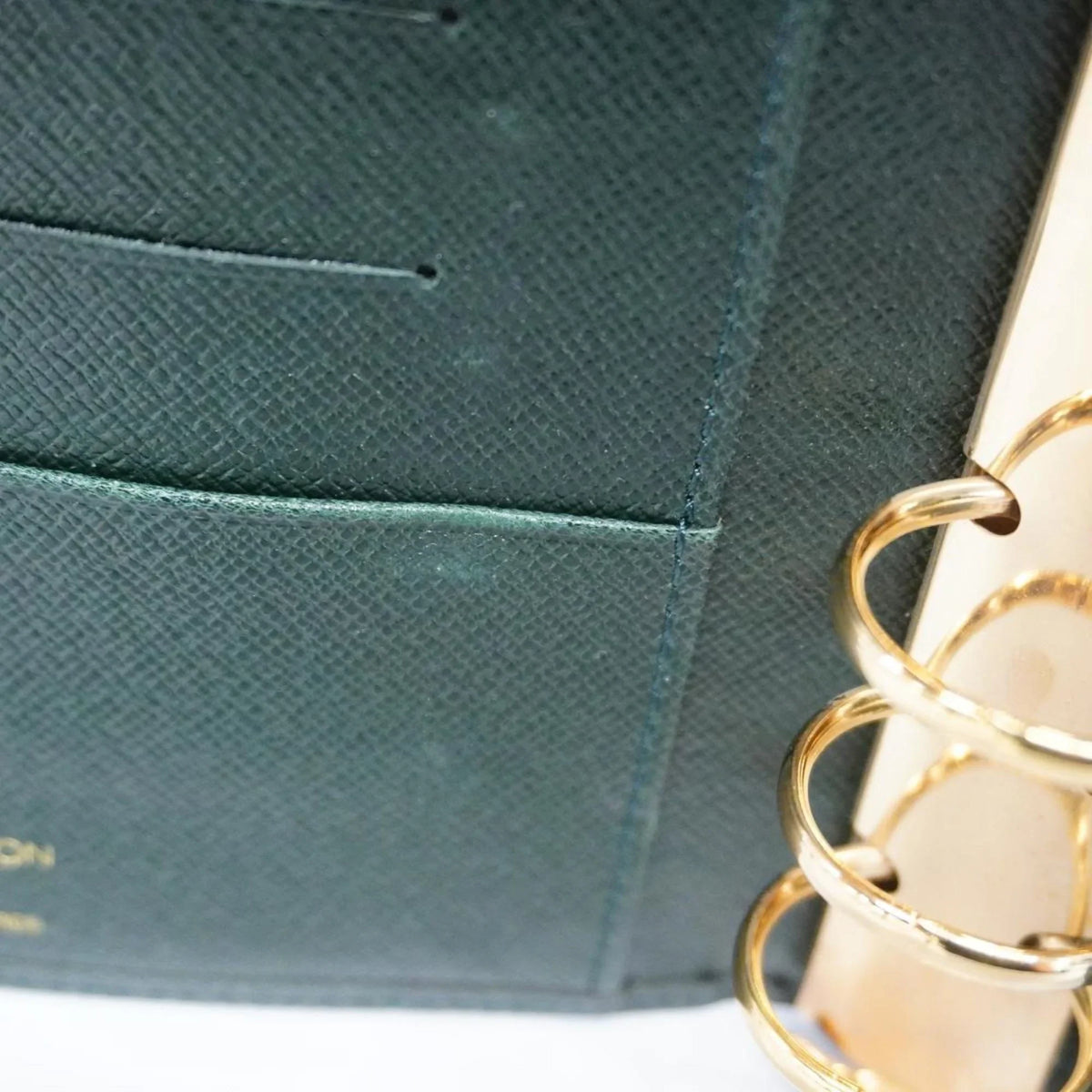 Pre-Owned Louis Vuitton Notebook Cover Taiga Agenda MM R20403 Episea Men's (Good)