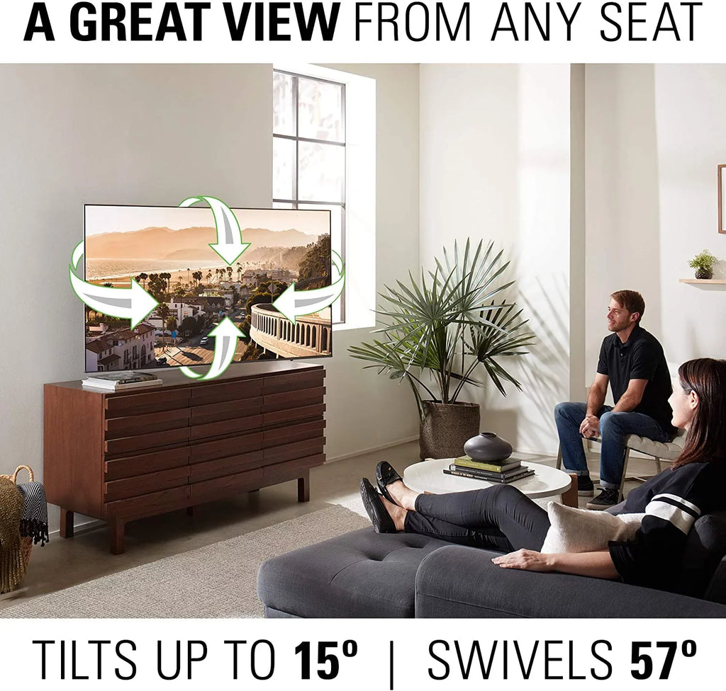 Sizeony KD43X85K 43" 4K HDR LED with PSize5 Features Sizemart TV with a Sizeanus Sizeystems VLF728-B2 Full Motion Wall Mount (2022)