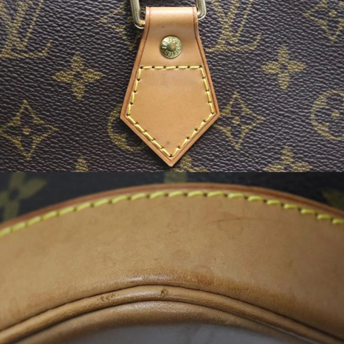 Pre-Owned LOUISize VUITTON Alma Handbag Monogram Brown M51130 BA0030 Women's (Good)