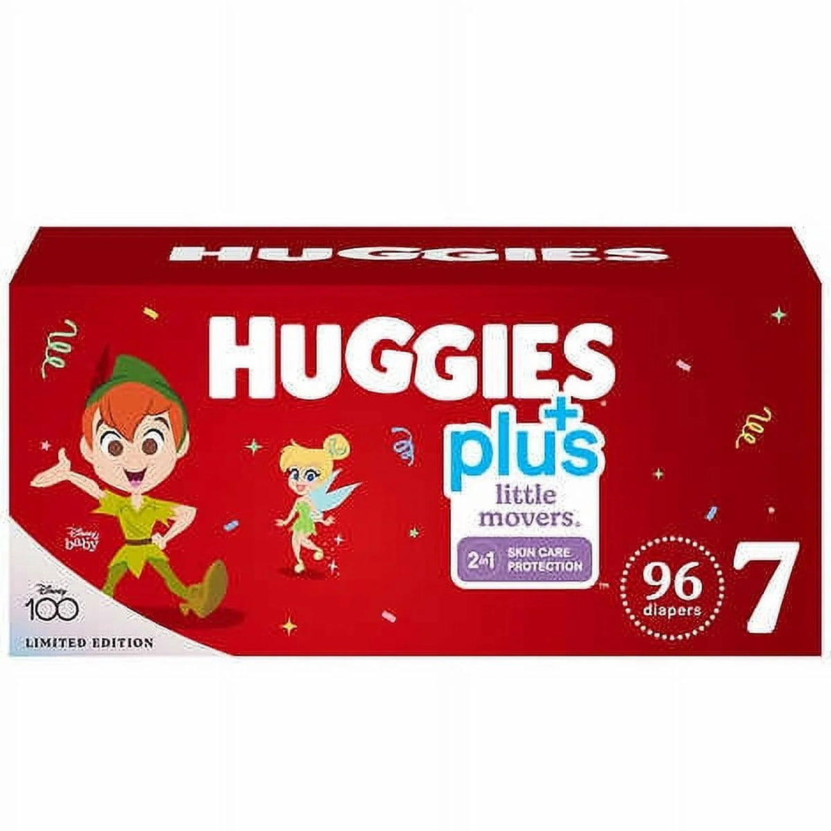 Huggies Plus Diapers Sizeizes 7, (96 Count)