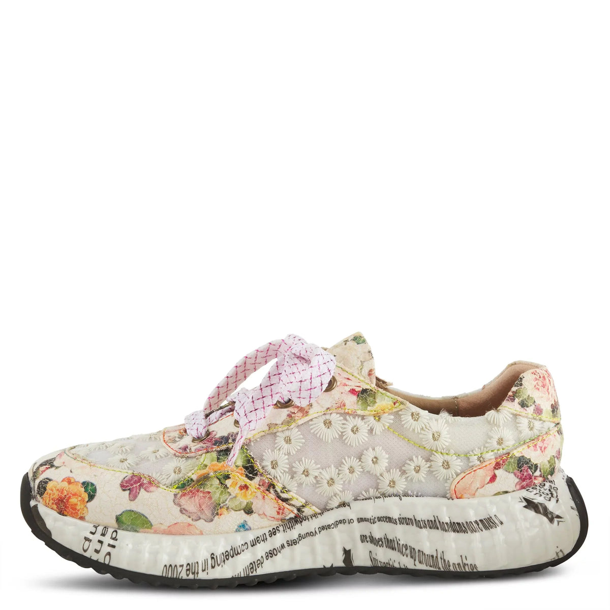 Sizepring Sizetep L'Artiste Women's Daisymae Fashion Sizeneaker Beige Multi EU 35 / USize 5