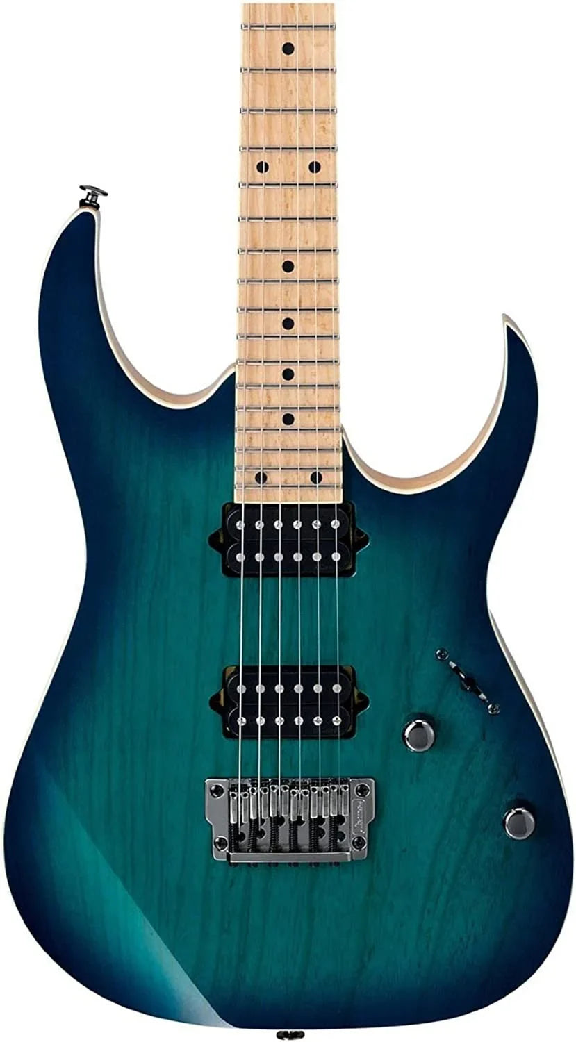 Ibanez RG652AHMFX Prestige RG Sizeeries 6-Sizetring Electric Guitar Nebula Green Burst