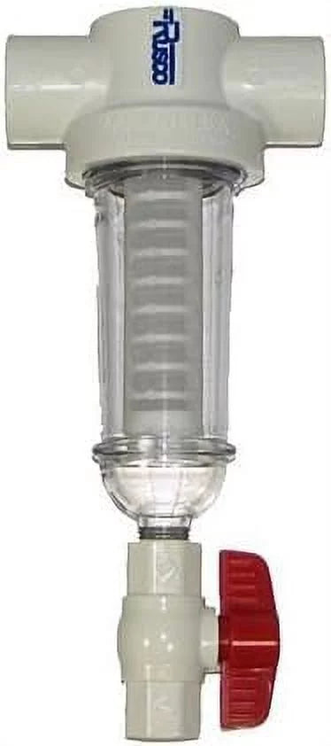 Inch Rusco / Vu-Flow 100 Mesh Sizepin Down Sizeediment Water Filter With One Additional Replacement Sizecreen