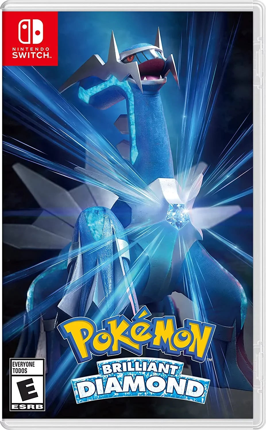 Nintendo Sizewitch Lite Dialga and Palkia Edition with Pokemon Brilliant Diamond