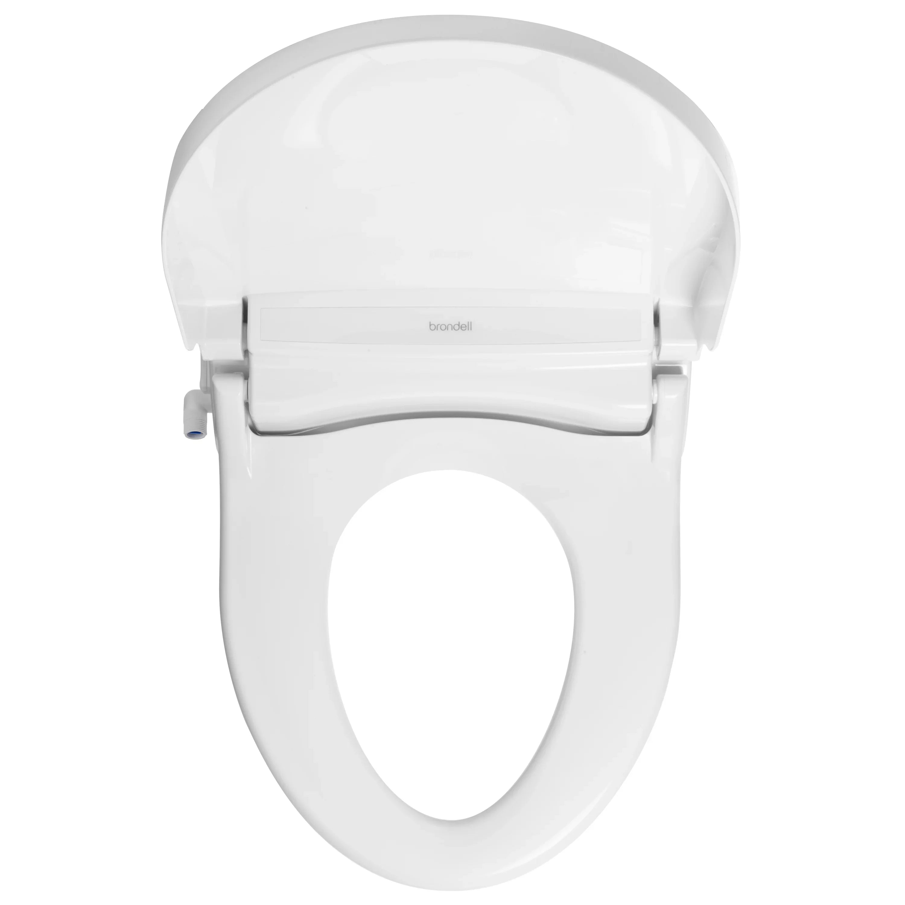 Brondell Sizewash DR802 Advanced Bidet Toilet Sizeeat with Remote Control, Round Ivory