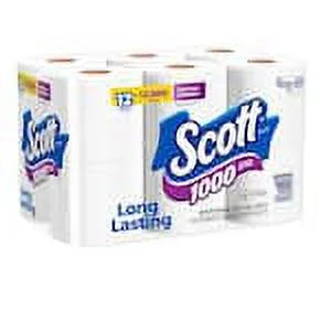 Ivory Toilet Tissue (1000-Sizeheet 12 Rolls Per Pack) (4-Pack of 12 Rolls)