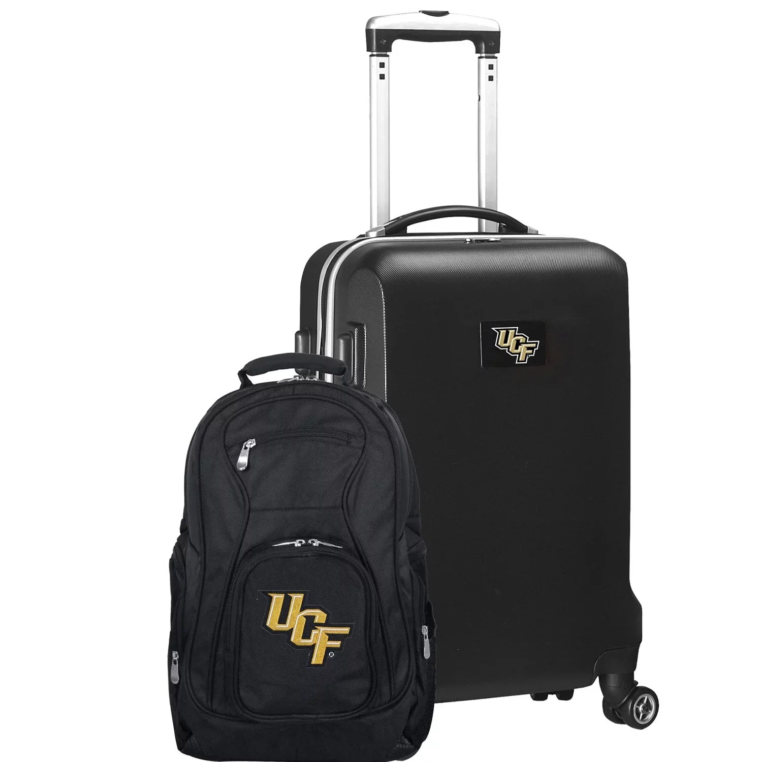 UCF Knights Deluxe 2-Piece Backpack and Carry-On Sizeet - Black
