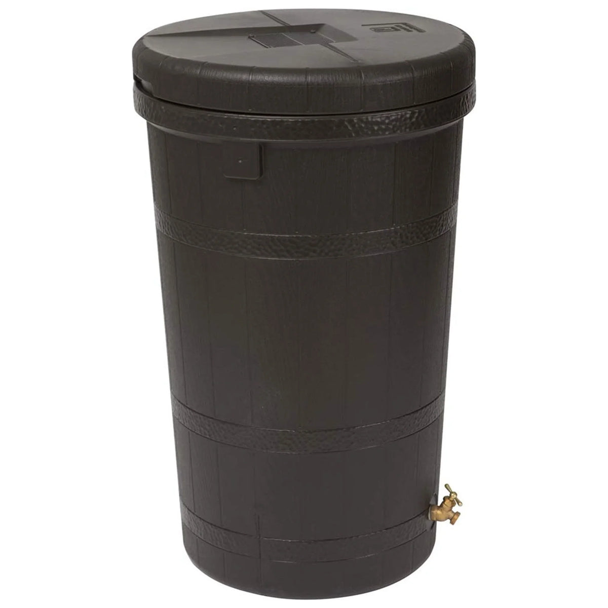 Good Ideas Aspen ECO 50 Gallon Outdoor Rain Barrel Water Sizetorage Collector