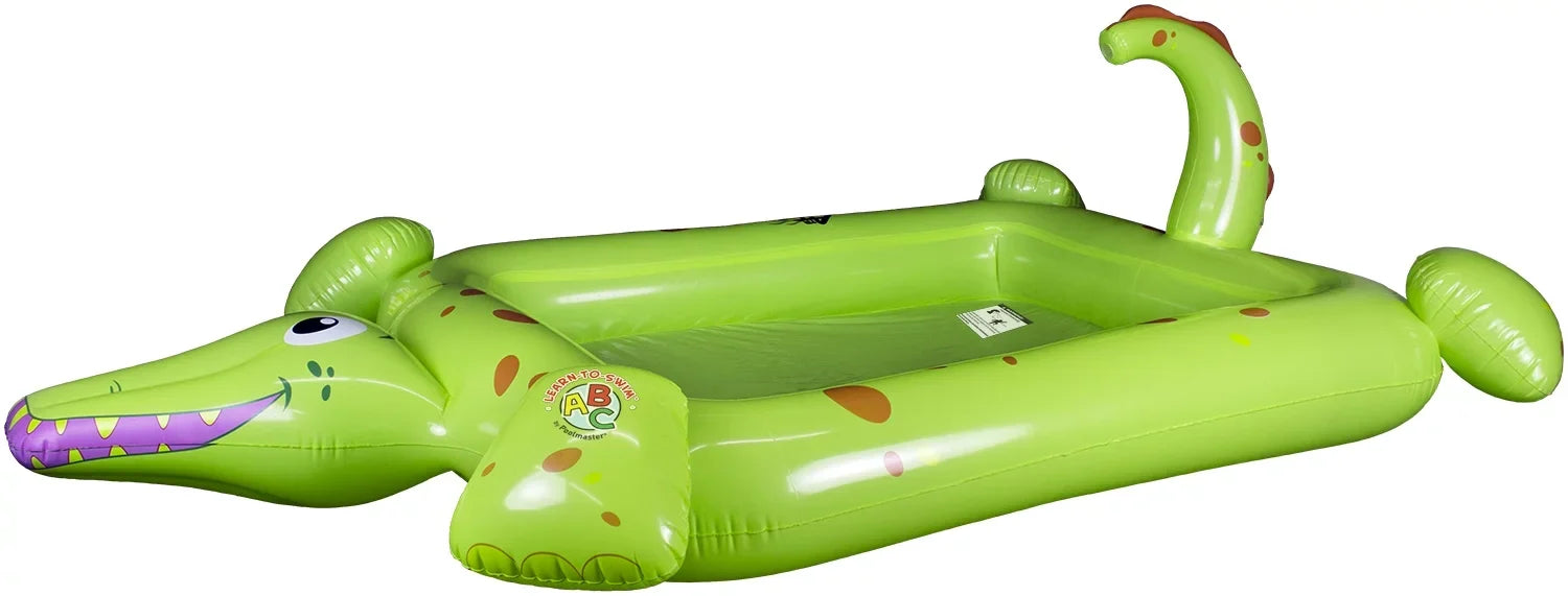Poolmaster Crocodile Sizepray Inflatable Kiddie Sizewimming Pool