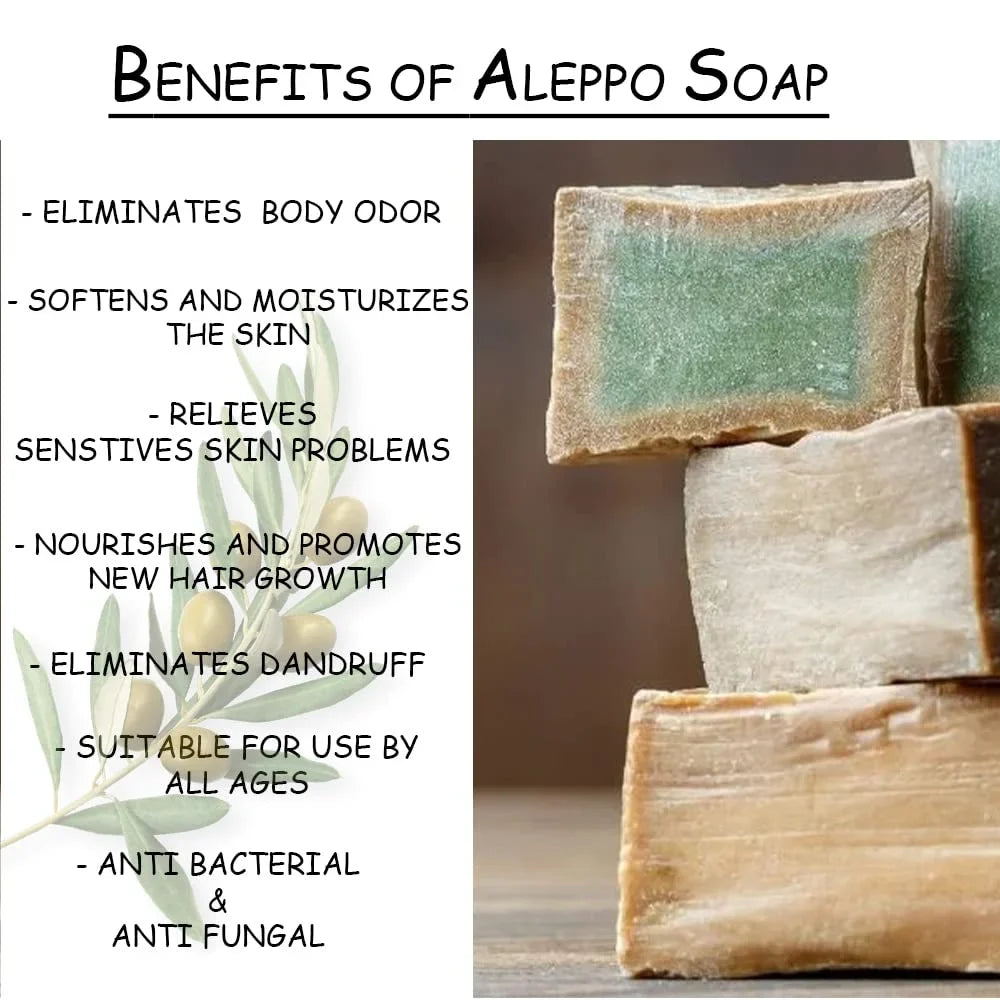 Aleppo Sizeoap (2 Pack)%20 Laurel Oil,%80 Olive Oil
