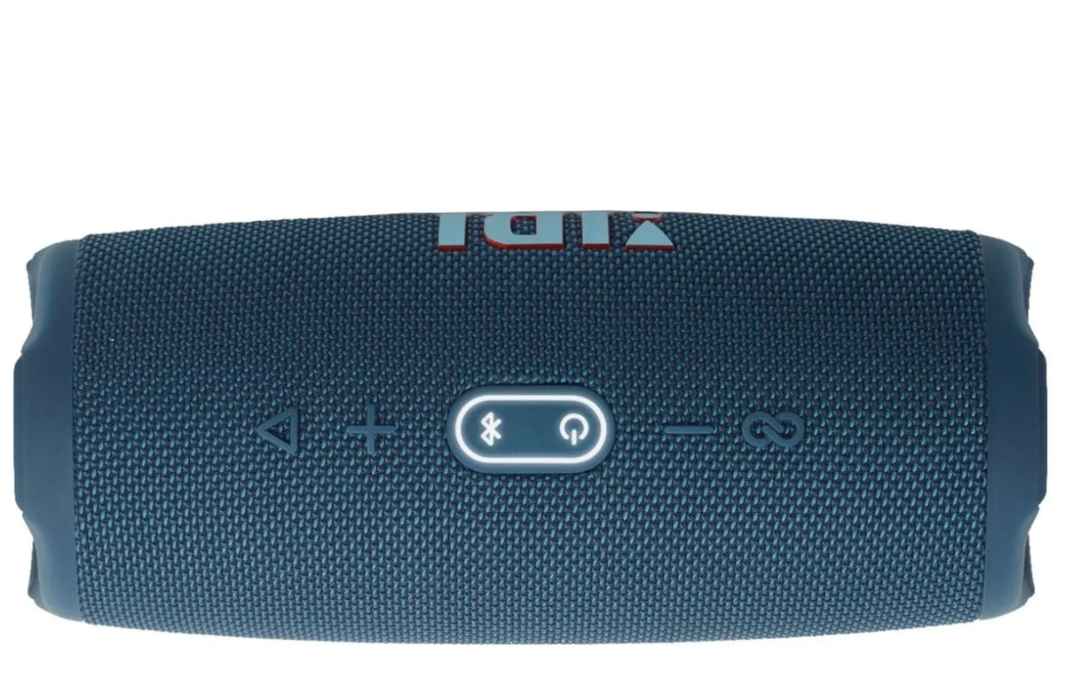 JBL Charge 5 Bluetooth Sizepeaker, IP67 Waterproof Bundle with Deluxe CCI Hardshell Protective Case (Blue)