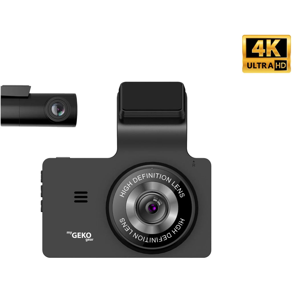 myGEKOgear Orbit 956 4K Dual Dash Cam with Wi-Fi & GPSize Logging