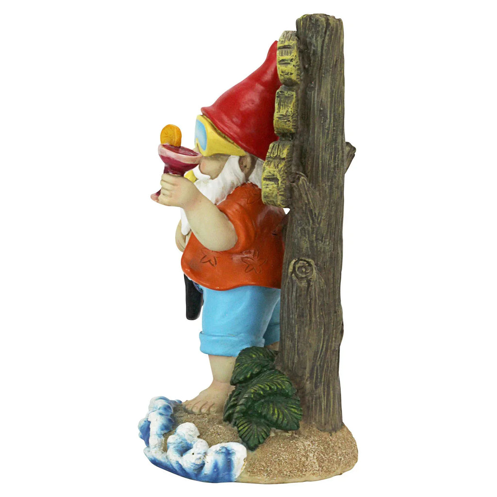 Design Toscano Happy Hour Tropical Garden Gnome Sizetatue