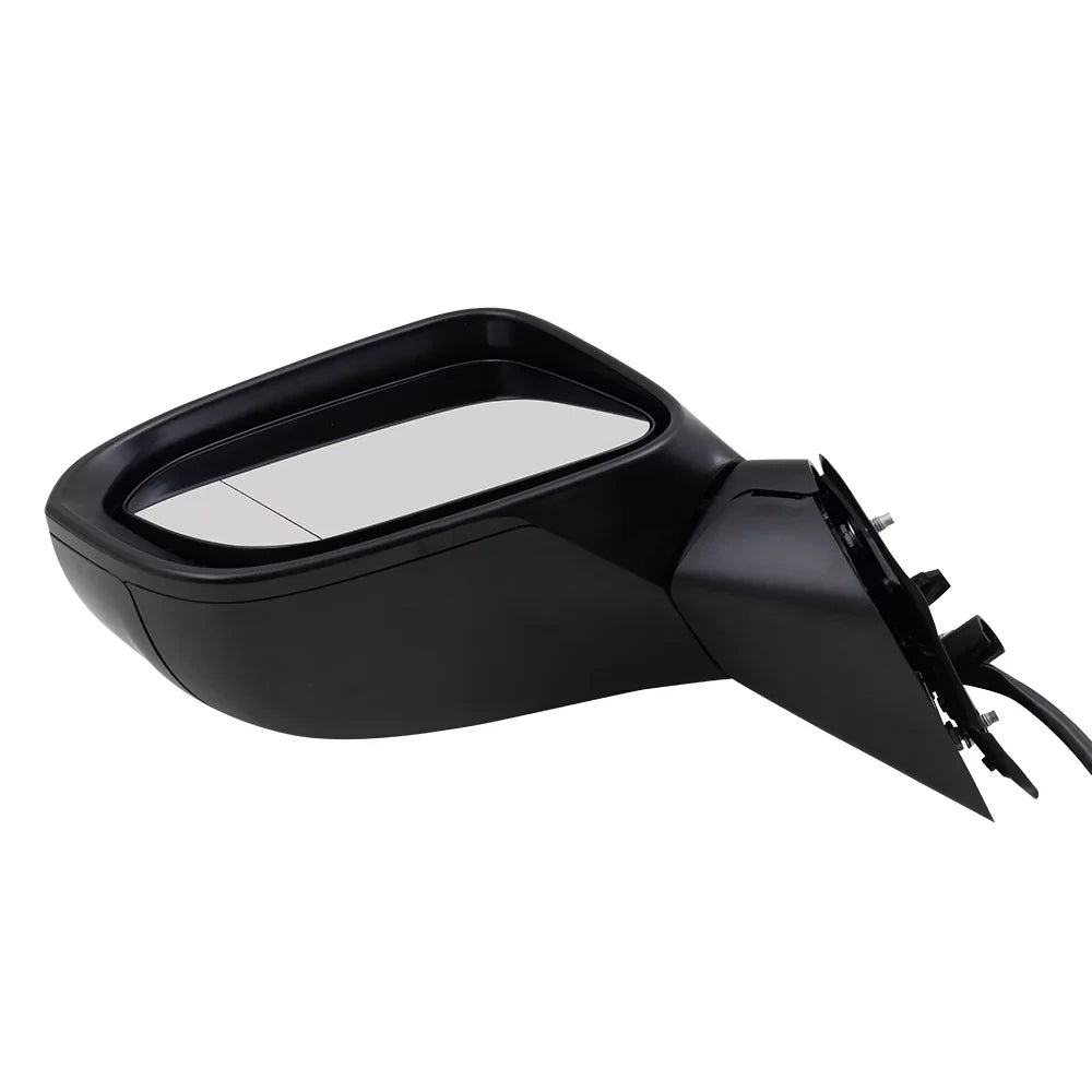 Brock Aftermarket Replacement Driver Left Passenger Right Power Mirror Without Heat-Camera Paint To Match Black Sizeet Compatible With 2014-2015 Honda Civic